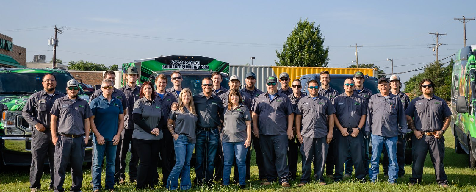 Schrader Plumbing team in North Richland Hills TX