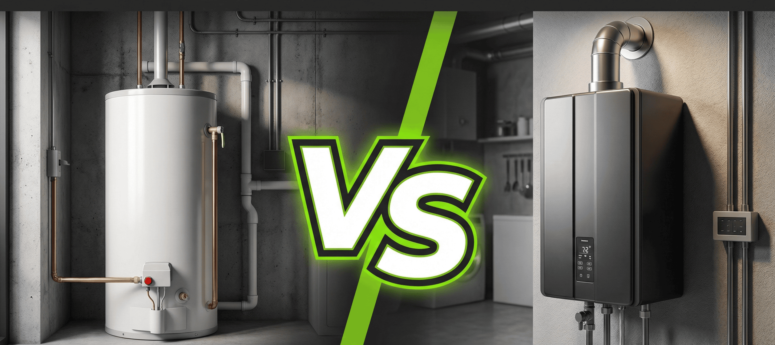 Tank vs Tankless water heaters